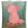 Tasche Axolotl Niedlich Design ohne Spruch in Weiß