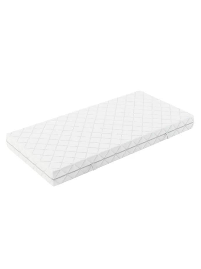 Taschenfederkernmatratze Köln in Weiß, Härtegrad 4