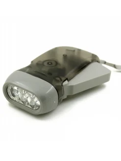 Taschenlampe in Grau