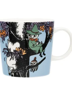 Tasse "Friends Forever" in Hellblau/ Schwarz - 300 ml