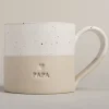 Tasse "Papa" in Beige/ Weiß - 350 ml