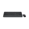 Tastatur-Maus Set Wireless, Bluetooth - Logitech Tastatur-Set in Schwarz