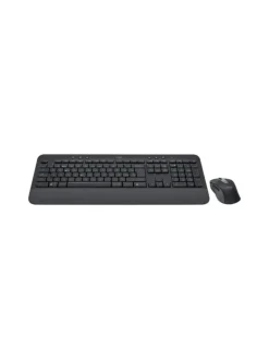 Tastatur-Maus Set Wireless, Bluetooth - Logitech Tastatur-Set in Schwarz