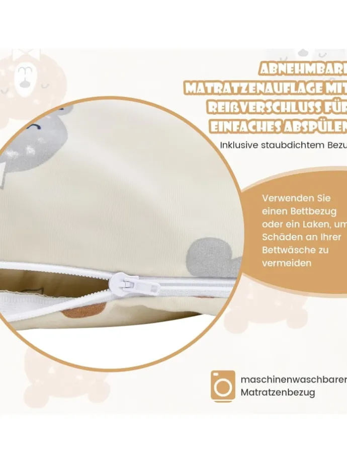 Tatami-Matte 90x200cm in Braun