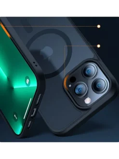 TechProtect MagMat Magnetisch Hülle für iPhone 15 Pro Max Titan matt in Titan