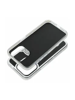 Teddy Bear Handyhülle kompatibel mit iPhone 16 Pro Max Silber in Silber