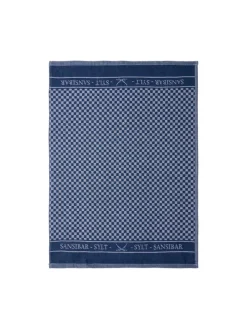 3-teiliges Set: Geschirrtuch Set in Blau