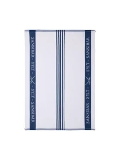 3-teiliges Set: Geschirrtuch Set in Blau