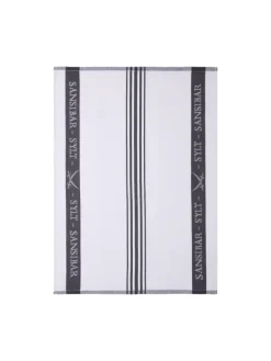 3-teiliges Set: Geschirrtuch Set in Anthrazit