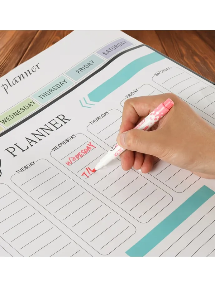 2-teiliges Whiteboard-Set in Weiß