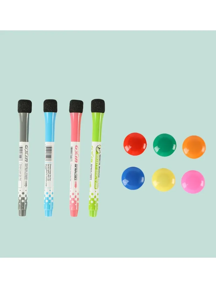 2-teiliges Whiteboard-Set in Weiß