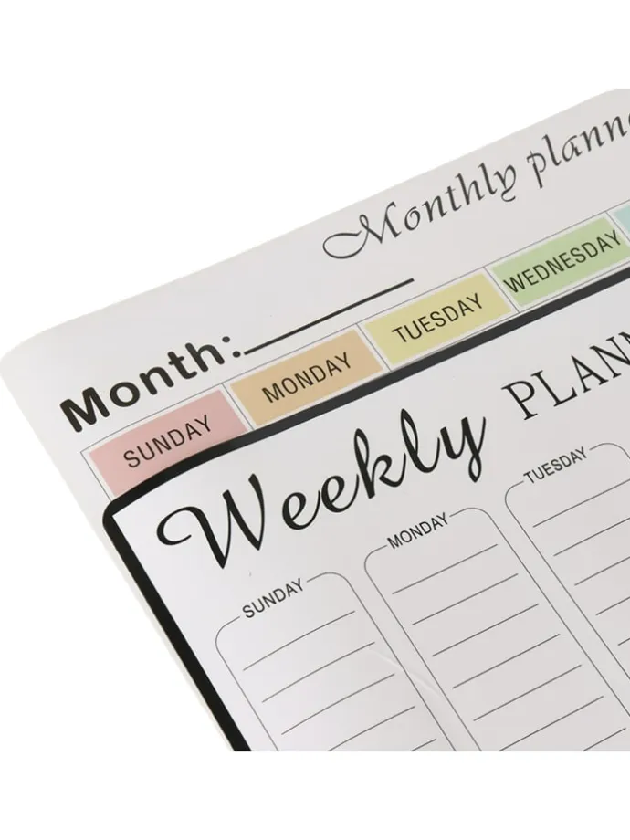 2-teiliges Whiteboard-Set in Weiß