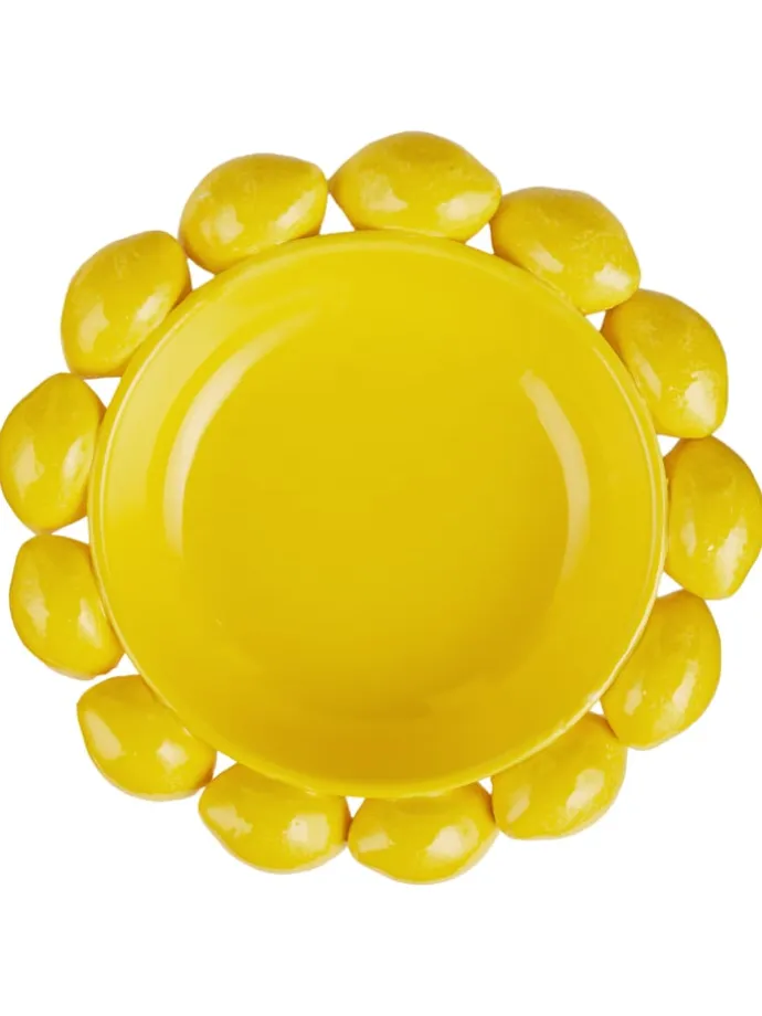 Teller LEMON in Gelb