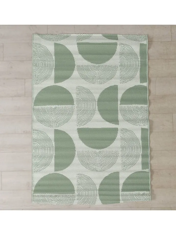 Teppich "Elsa" in Grün - (L)180 x (B)120 cm