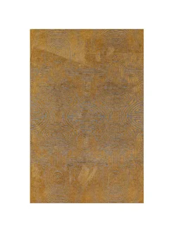 Teppich Gold Stone in gold