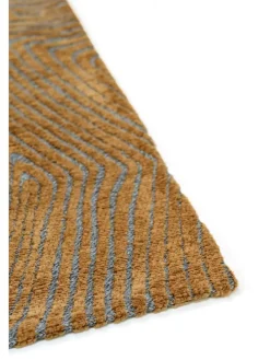 Teppich Gold Stone in gold