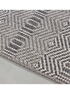 Teppich Outdoor Flachgewebe Boho Polypropylen Balkon