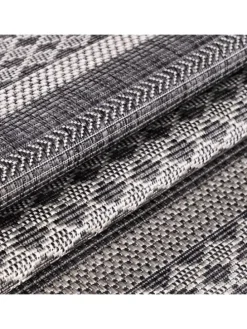 Teppich Outdoor Flachgewebe Antik-Optik Polypropylen Terrasse