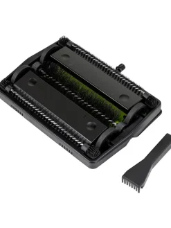 Teppichkehrer in Grün/ Schwarz - (B)28 x (H)105 x (T)19 cm