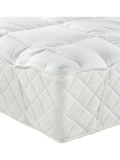 Textilfaser Unterbett Atlanta in weiß