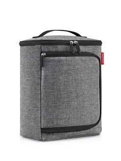 thermo coolerbox - Kühltasche 30 cm (twist powder blue) in twist silver
