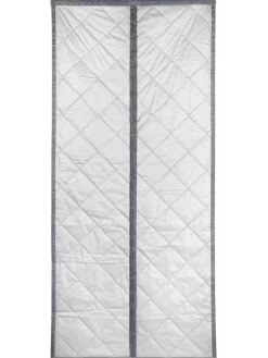 Thermo-Türvorhang in Grau - (L)200 x (B)80 cm