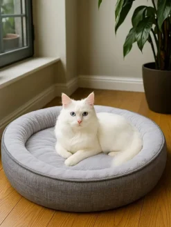 Tierbett ''Bunny'' in Grau