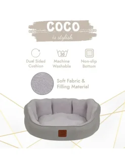 Tierbett ''Coco'' in Grau