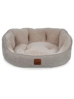 Tierbett ''Coco'' in Grau/ Beige
