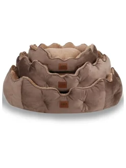 Tierbett ''Elsa'' in Hellbraun/ Beige