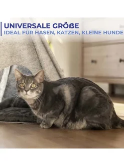 Tierbett in Hellbraun - (L)60 x (B)45 cm