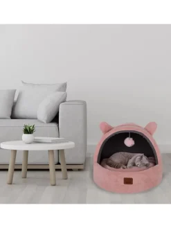 Tierbett in Rosa