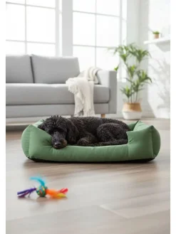 Tierbett ''Kare'' in Grün