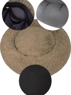 Tierbett Tornio in Braun