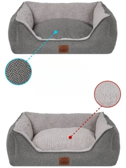 Tierbett ''Zeus'' in Grau