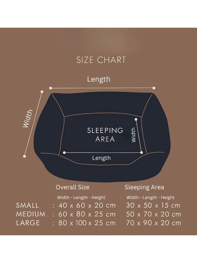 Tierbett ''Zeus'' in Grau