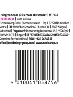 Tierhaar Bürstenset Sense IQ in Grau