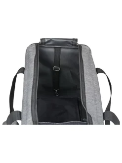 Tiertransporttasche in Grau/ Schwarz - (B)45 x (H)27 x (T)25 cm