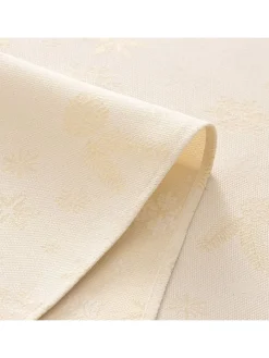 Tischdecke ''Flake'' in Creme