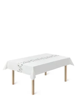 Tischdecke ''Hammershøi Christmas'' in Weiß - (L)320 x (B)150 cm