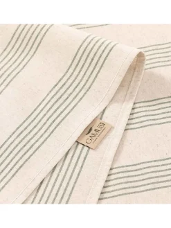 Tischdecke ''Holwin'' in Beige/ Grün