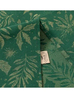 Tischdecke in Grün/ Gold