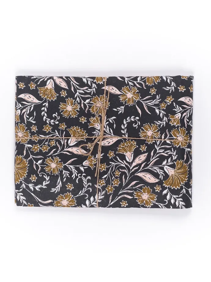 Tischdecke "Japur" in Dunkelblau/ Hellbraun - (L)240 x (B)140 cm