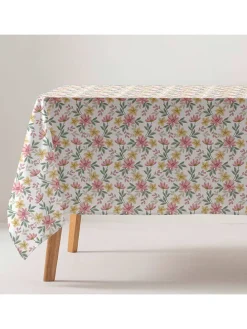 Tischdecke "Levantia" in Rosa/ Gelb/ Grün