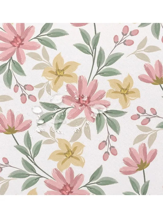 Tischdecke "Levantia" in Rosa/ Gelb/ Grün