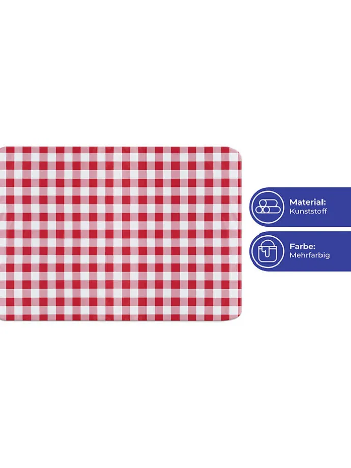 Tischdecke "Maximex" in Rot - (L)180 x (B)140 cm