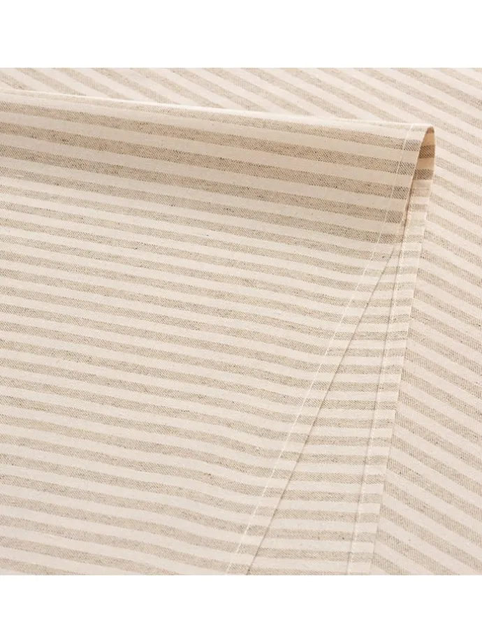 Tischdecke "Rayas" in Creme
