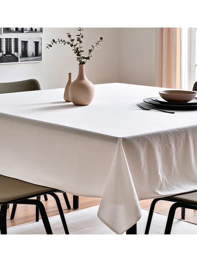 Tischdecke "Smooth Kahu" in Weiß