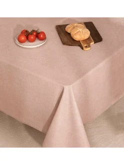 Tischdecke "Smooth Sena" in Rosa