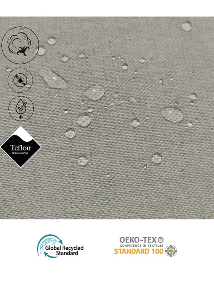 Tischdecke "Smooth Sena" in Grün